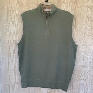 Martin Sage 1/4 Zip Interlock Pullover Vest